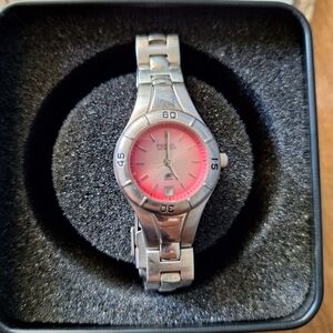 Vintage 2004 Fossil Blue waterproof ladies watch